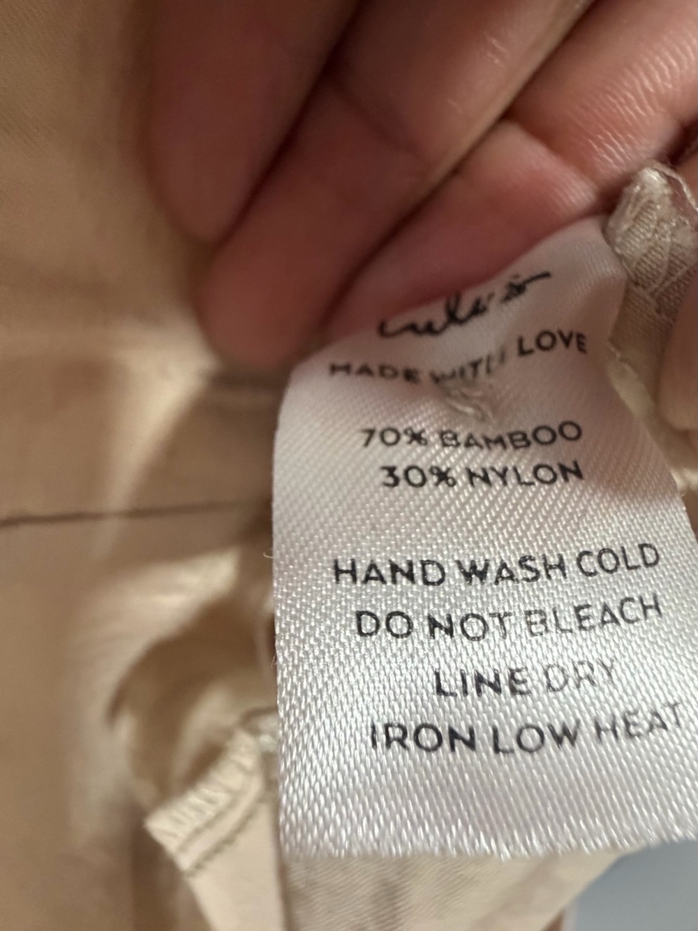Lulu's Neutral Beige Drawstring Utility Romper - Picture 7 of 7